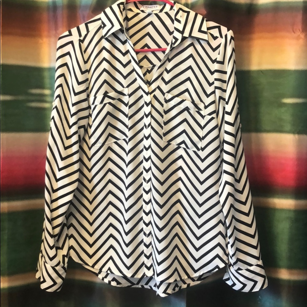 Express button up shirt